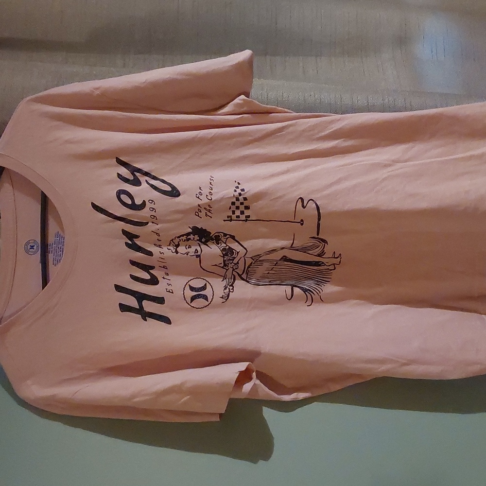 Hurley Peach Graphic Tee